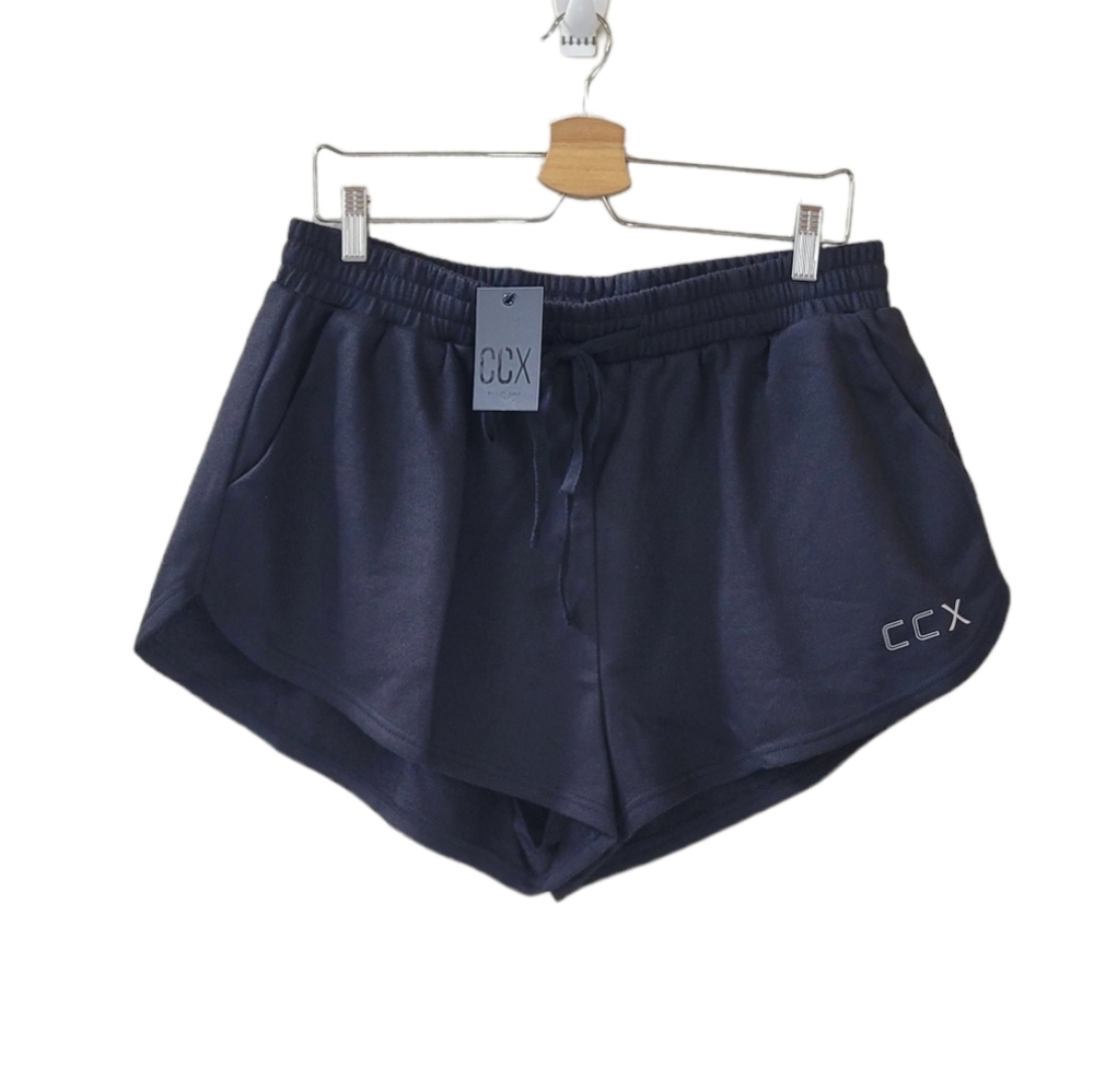 CITY CHIC Black Short Take Down Shorts Size XS(14)